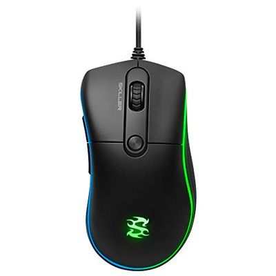 Sharkoon SGM2 Rato Gaming ótico, 6400 dpi, 6 botões, preto