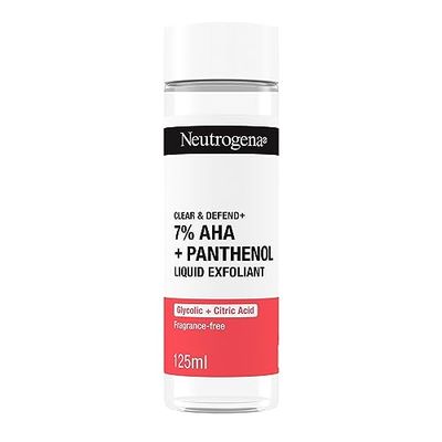 Neutrogena® Clear & Defend+ Liquid Exfoliant with AHA + Panthenol