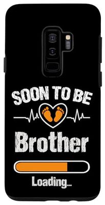 Coque pour Galaxy S9+ Soon to Be Brother Loading Funny Brother Annonce