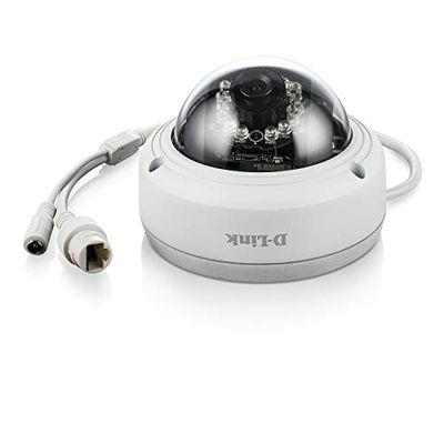 D-Link DCS-4603 surveillance camera - security cameras (IP, Indoor, Dome, Wired, White, Ceiling/Wall)