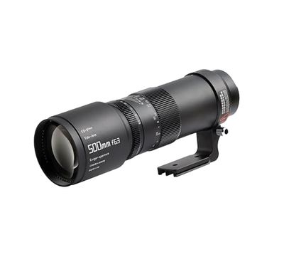 TTArtisan 500 mm F6.3 metalen telelens compatibel met Canon EF-houder - zwart