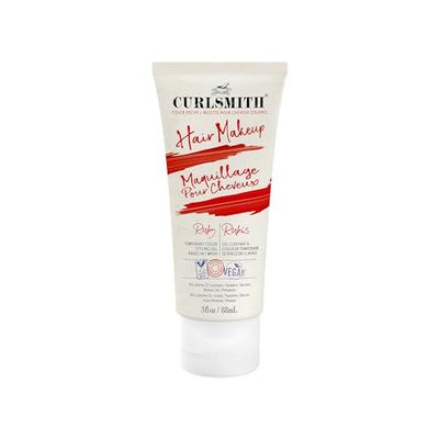 Curlsmith - Hair Makeup - Vegan Temporary Hair Color and Styling Gel, Ruby (89ml)