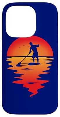 SUP da uomo Stand Up Paddle paddle board supboard SUP Custodia per iPhone 14 Pro
