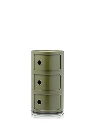 Kartell Componibile Elementos modulares, verde, 32 x 32 x 58,5 cm