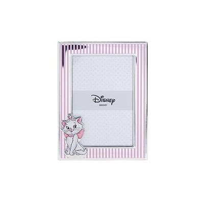 VALENTI & CO. Disney Baby - Minou Aristocats fotolijst in zilver voor kinderen, cadeau-idee voor doop, geboorte of verjaardag (9 x 13 cm)