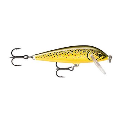 Rapala Unisex vuxen nedräkning fiskedrag fisketillbehör av balsa sötvatten spinndrag löpdjup 1,5–2,4 m fiskbete 7 cm, 8 g-tillverkad i Estland-konstgjord, standard
