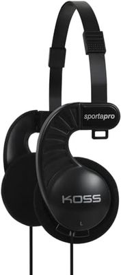 Koss SPORTA PRO cuffia Circumaurale Padiglione auricolare Nero