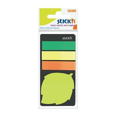 Zakladki indeksujace neon + notes listek