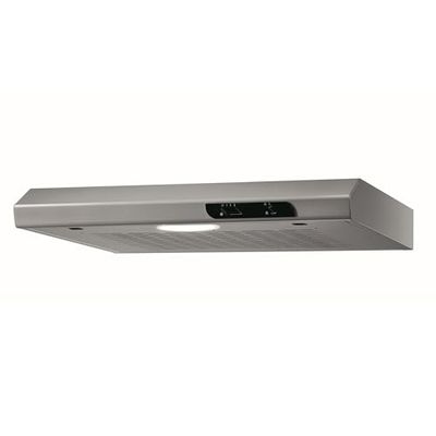 Respekta Campana extractora bajo mueble/Campana extractora bajo mueble de 60 cm/Estructura metálica con aspecto acero inoxidable/Función de extracción y recirculación / DH640IXL / C / 52-68 dB