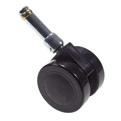 Numatic 204111 Tyred Castor, kunststof, zwart