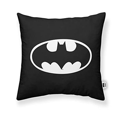 BELUM | Funda Cojín Batman con Relleno Incluido tamaño 45x45cm Modelo Batman Basic A