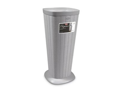 Stefanplast Elegance Porte-parapluies Rattan, gris, 25 x 57 cm
