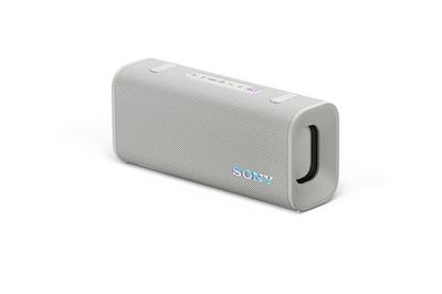 Sony ULT FIELD 3 - Draagbare Bluetooth-luidspreker met ULT POWER SOUND, 24-uurs batterij, IP67, waterdicht, stofdicht, schokbestendig, afneembare schouderriem, compact - gebroken wit
