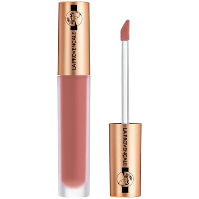 La Provençale - Le Rouge Mat Ocres - 100% d'ingrédients d'origine naturelle - Enrichi en Huile de Soin - Pour des Lèvres Intenses au Fini Mat Velouté - Teinte : Rose Gignac (113)