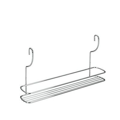 Metaltex hylla Lonardo liten 35 x 7 x 19 cm, metall, silver, 6,9 x 34,8 x 18,7 cm