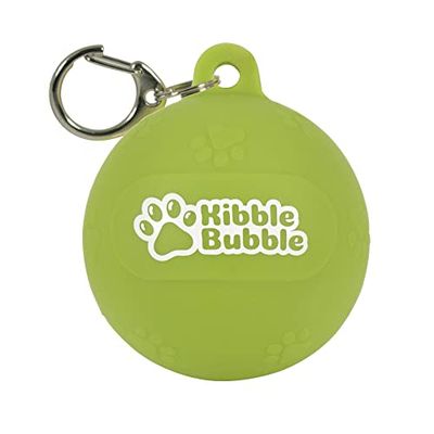Kibble Bubble Pochette à friandises pour chien, balle verte