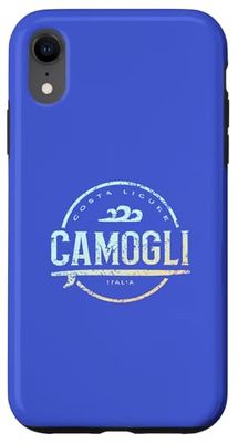 Camogli Italy - Retro Camogli Italia Vintage Surf Case for iPhone XR