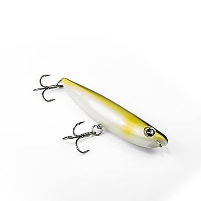 GEKO Pro-Q 90 Color Sunrise Pearl - 90 mm – 11 g - esca artificiale Walking The Dog per la Pesca in Mare e in Acqua Dolce