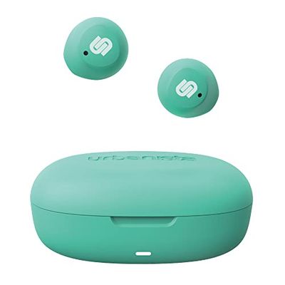 Urbanista Lisbon Auricolari True Wireless, Auricolari Bluetooth con Controlli Touch, 27 Ore di Riproduzione, Custodia di Ricarica, Assistente Vocale, Menta Verde