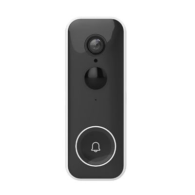 Yale Campanello Smart SV-VDB-1A-W Bianco, Visualizzazione Live Full HD, Audio bidirezionale, Registrazioni di Movimento, Visione Notturna, Chiamata in Tempo Reale, Gestione Tramite l'app Yale Home