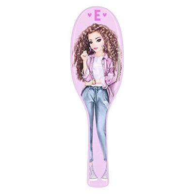 Depesche TOPModel 4899-023 Hair Brush in Classic Shape in Lilac with Modern Detangling Bristles Dimensions: Approx. 3.6 x 8.7 x 27 cm