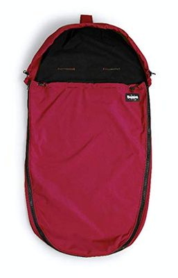 The Buppa Brand - Saco de abrigo Mini Softshell - Saco para las piernas, color rojo