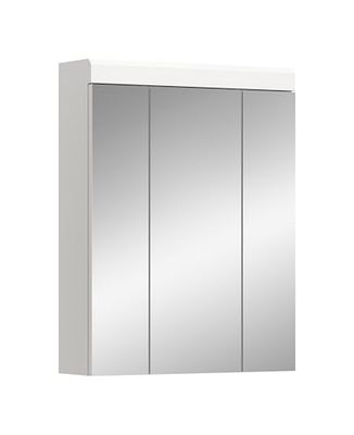 xonox.home Bad Scout X06A9725 - Armario con Espejo (60 x 79 x 18 cm), Color Blanco Brillante