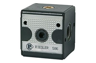 RIEGLER 100630-V 11 Clapet anti-retour « Multifix », BG 1, G 1/4, 1 pièce