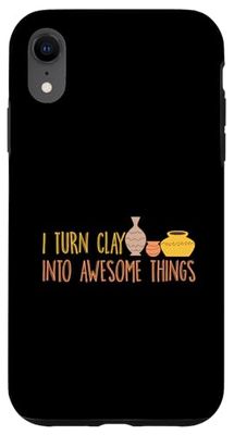 Clay Pots Pottery Design For A Potter Case for iPhone XR