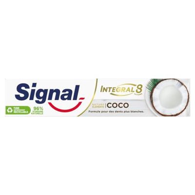 Signal Integral 8 Dentifricio Nature Elements Coco, 75 ml