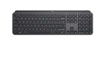 Logitech MX Keys for Business - clavier rétroéclairé sans fil, Clavier US International QWERTY - Gris