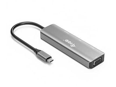 Equip 133485 Adaptateur USB-C vers HDMI/DisplayPort/VGA/USB