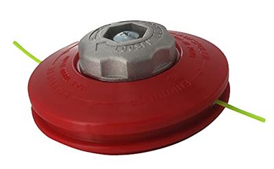 GREENSTAR - Tête Pro 2 Fils Nylon TECOMEC - Bouton Métal - Adaptateur M10 x 1,25 FG - Déroulement Manuel