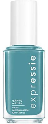 Essie Expressie Quick Drying Nail Polish No. 335 Up & Away Message, Blue, Vegan Formula, 10 ml