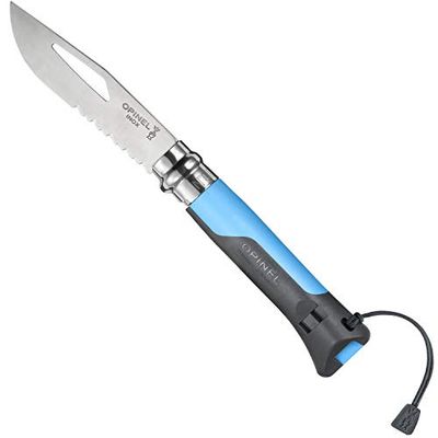 Opinel utomhusfickkniv blå kniv, nr. 8
