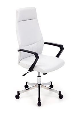 My_office Sake Fauteuil en polyuréthane, Blanc, 56 x 58 x 120 cm, Roues