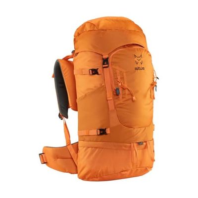 ALTUS | Mochila Pirineos 50 J 30 | 50 litros | Mochila de trekking | Mochila de senderismo | Mochila de montaña| Espalda ventilada (Naranja)