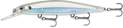 Rapala - Leurre de Pêche Shadow Rap Deep - Matériel de Pêche d'Eau Douce - Leurre Pêche Réactif et Agressif - Prof de Nage 1.2-2.4m - Taille 11cm / 13g - Fabriqué en Estonie - Albino Shiner