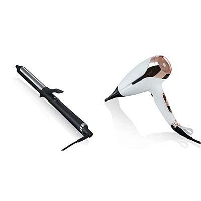 GHD - Curve Classic Curl Tong - Boucleur (Noir) & Helios - Seche Cheveux (Blanc)