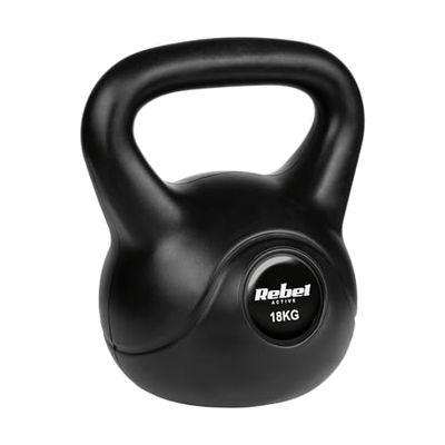 Rebel Kettlebell Bituminoso PVC RBA-2319 18 kg
