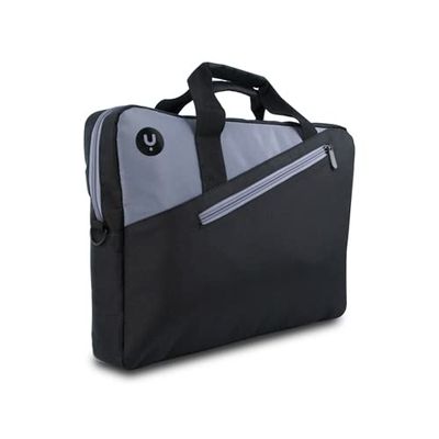 watiowave Maletín para portátil de 14" - Bolsillo Exterior - Color Negro, Ideal para Transporte y protección de Dispositivos electrónicos.