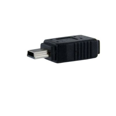 StarTech.com Micro USB naar Mini USB 2.0 adapter, Bu/St, zwart