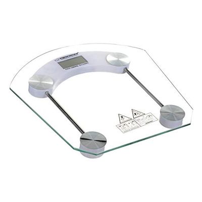 Esperanza ebs008 W cuarto de baño Báscula Pilates, color blanco