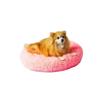 GO GIFT Huisdierenbed, XL, roze, 80 x 10 x 80 cm