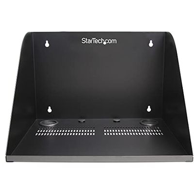 StarTech.com 17in Deep Vented Equipment Wall Mount Equipment Shelf - Industrial Grade Server Room Shelf (WALLSHELF)