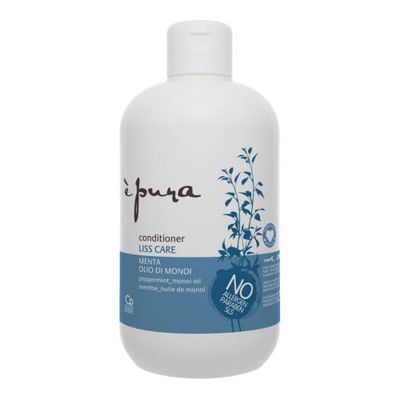 È Pura - Baume Conditionneur Soin Lissant - Traitement Professionnel pour les Cheveux Raides - Cheveux Hydratés, Doux et Soyeux - 500 ml