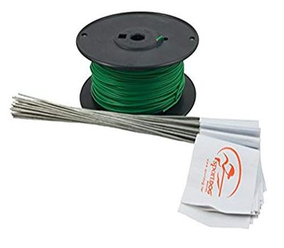 SportDOG Merk Wire & Flag Kit voor in-ground hek systemen - extra of vervangende draad om uw hek grens te vergroten - Inclusief draad, vlaggen, draadconnectoren en splitcapsules