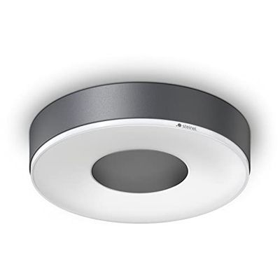 Steinel Plafoniera LED RS 200 SC, rilevatore di movimento a 360°, apparecchio intelligente per interni, collegabile in rete, controllabile tramite applicazione Bluetooth, 078782