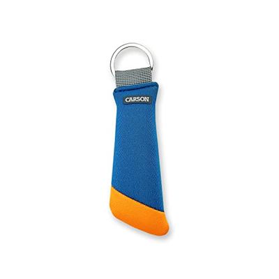Carson Drijvende Sleutelhanger met Lichtgewicht Schuimkerntechnologie, Oranje/Blauw, Eén Maat (FA-30 02)