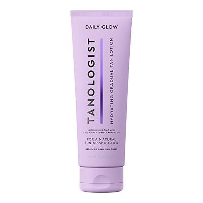 Tanologist Hydrating Daily Glow Gradual Self-Tanning Lotion, Medium - Dark, 250ml